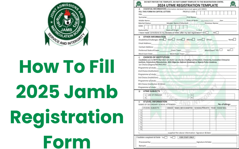 2025 JAMB Form Details Has been released – Check Registration Instructions